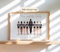 Gymnastics Team Portrait Print – Personalized Artwork for Gymnasts and Coaches product logo