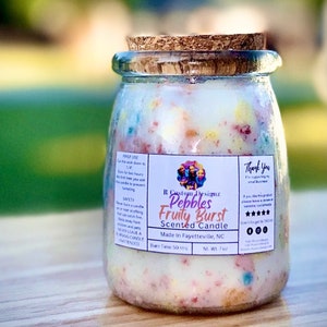 Pebbles Fruit Burst Candle