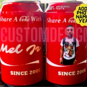 Soda Can Party Favor | Party Favors For Any Events | Chip Bags | Water Bottles | Soda Can | Any Theme / Design | Birthday Party Favors /Pop