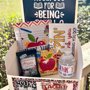 End of School Year Teacher Gift, Teacher Gift, Teacher, Teacher Gift ...