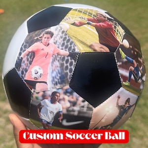 Custom Soccer Ball – Personalized with Your Name/Design – Perfect Gift for Soccer Players & Coaches, Senior Night, End of Year Celebration