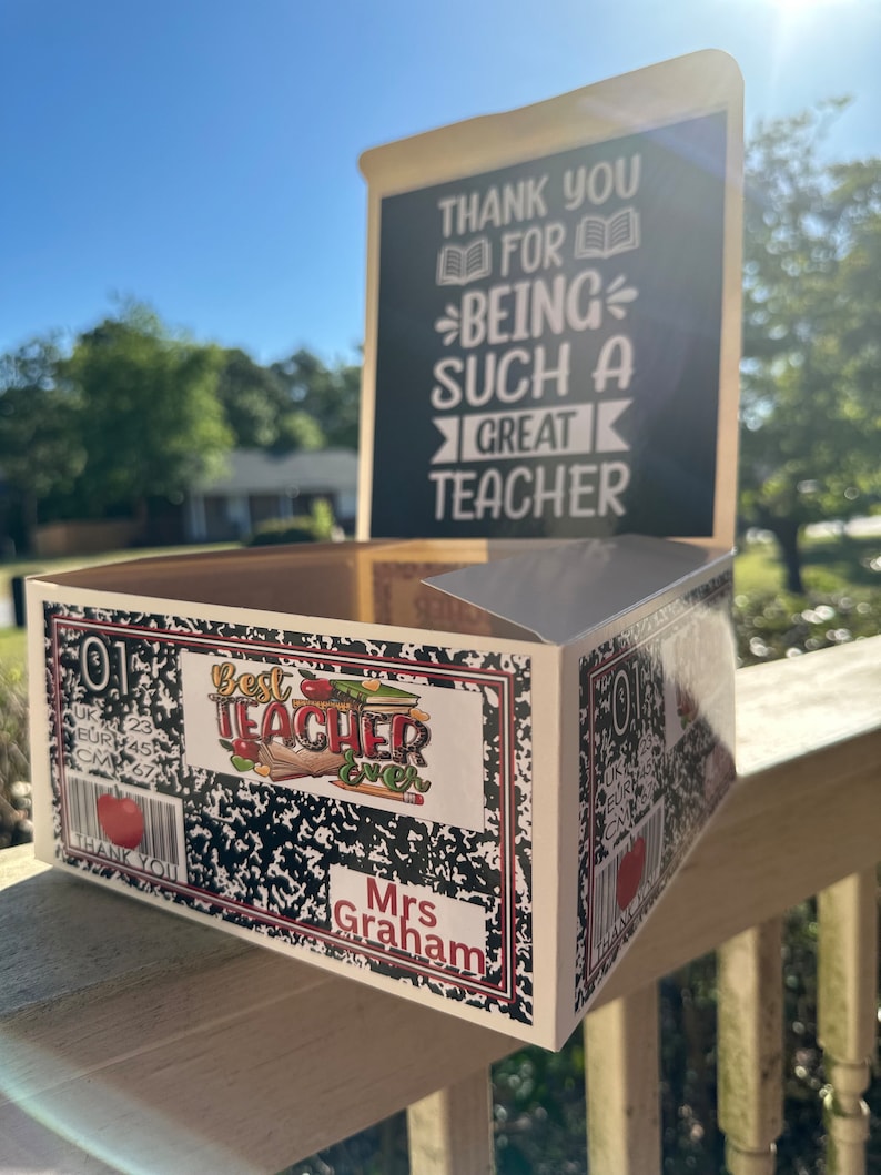 End of School Year Teacher Gift, Teacher Gift, Teacher, Teacher Gift ...