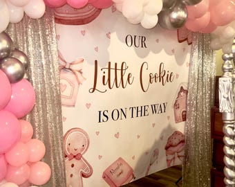Aangepaste banners en achtergronden voor elke gelegenheid | Gepersonaliseerde feestdecoratie voor bruiloften, verjaardagen, feestdagen / achtergrond fotoshoot / achtergrond