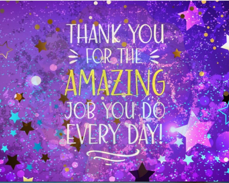 Teacher Appreciation Staff Appreciation Week School Staff Etsy