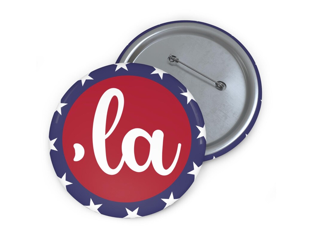 Kamala Harris Pin Button , Comma La Button, Kamala Harris for President ...