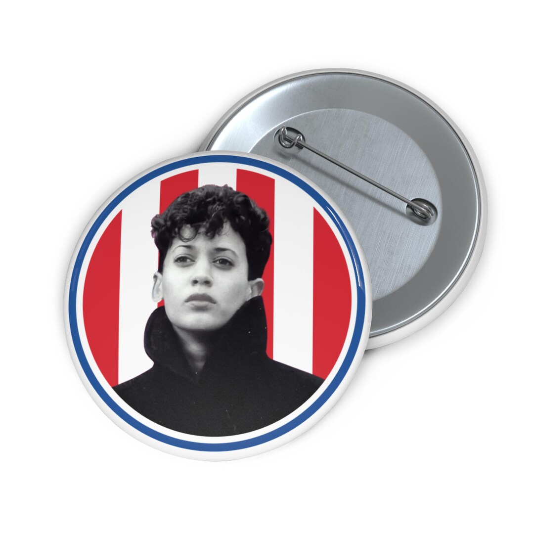 Vintage Kamala Harris Pin Button , Comma La Button, Harris for ...