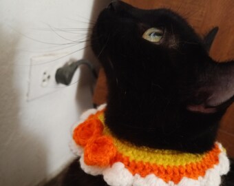 Cat/Dog collar- crochet