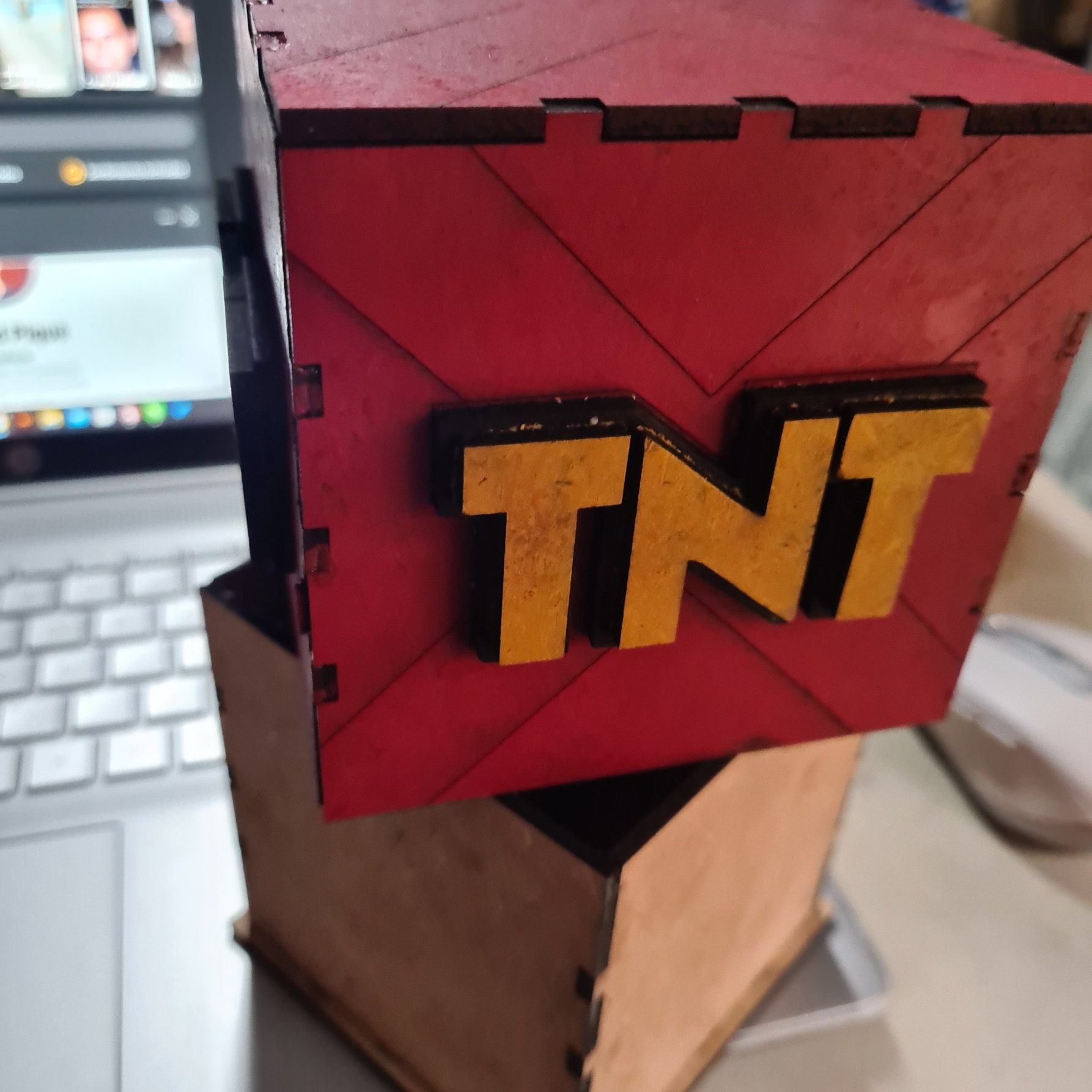 Crash Bandicoot Sliding Boxes SVG for Laser Cut. TNT Nitro Etsy