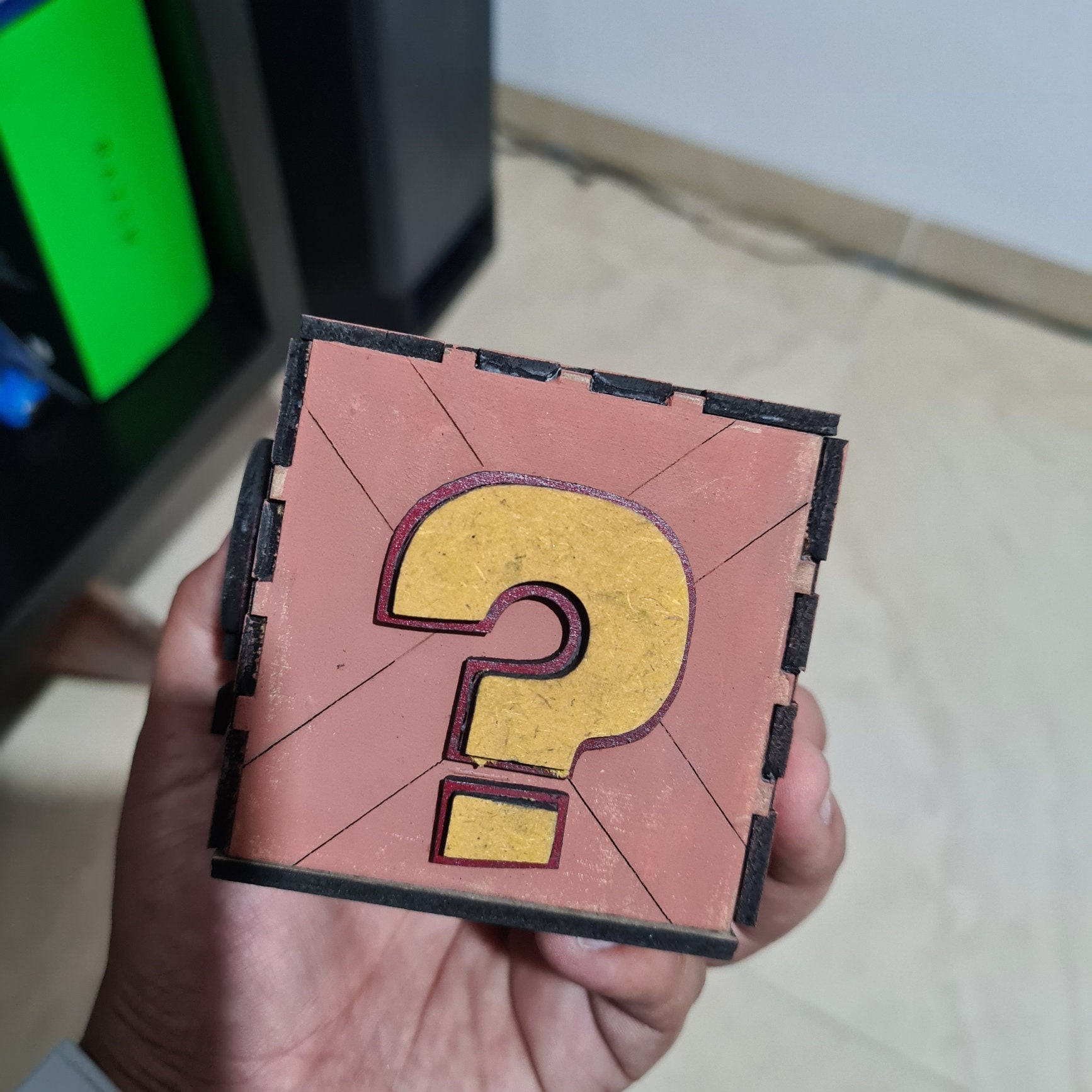 Crash Bandicoot Sliding Boxes, SVG for Laser Cut. TNT, Nitro, Mystery