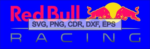 Red Bull Formula 1 Racing Logo Vector Svg Dxf Eps Corel Etsy