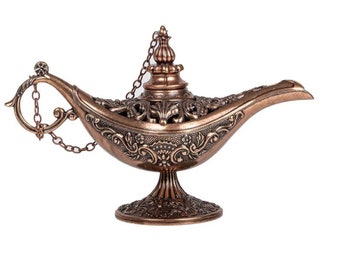 Copper steamer captive aladdin magic lamp decorative