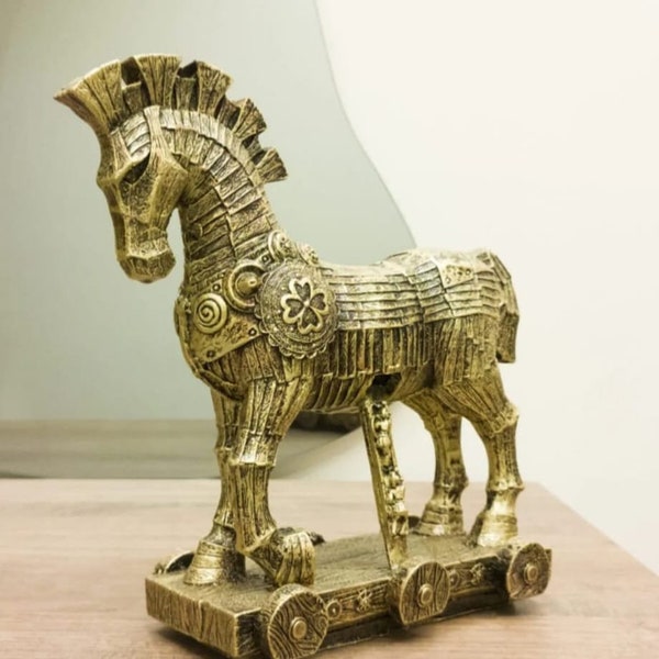 Trojan Horse Trinket Design 26 Cm Home Decor Souvenirs