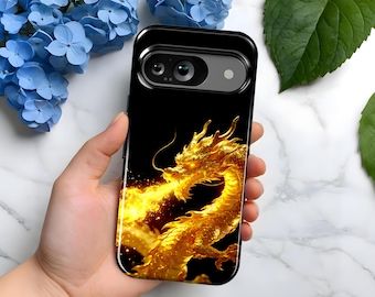 Golden Dragon Phone Case for Google Pixel