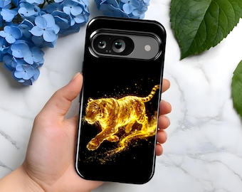 Golden Tiger Phone Case for Google Pixel