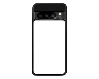 Fundas en blanco para sublimación de Google Pixel / Fundas en blanco para Google Pixel 9, 8, 8 Pro, Google 7, Google 6 para sublimación / Fundas en blanco con inserto metálico