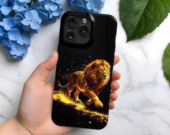 Golden Lion iPhone Case
