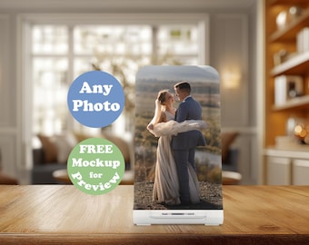 Custom Photo Wireless Charging Stand: Personalized Charger
