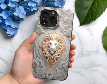 Leo Astrological Zodiac Sign Phone Case | MagSafe | iPhone 16, 15, 14, 13, 12, 11, SE | Pro Max Plus Mini | Birthday Gift for Him Her Teen