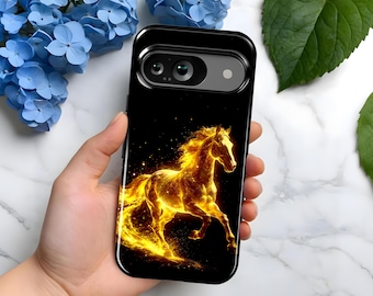 Golden Horse Phone Case for Google Pixel