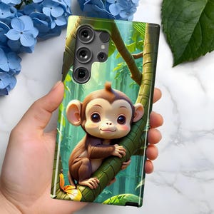 Cute Baby Monkey Phone Case