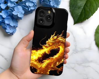 Golden Dragon iPhone Case