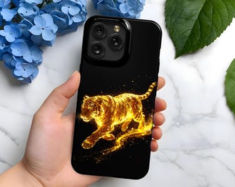 Golden Tiger iPhone Case
