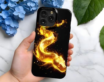 Golden Snake iPhone Case