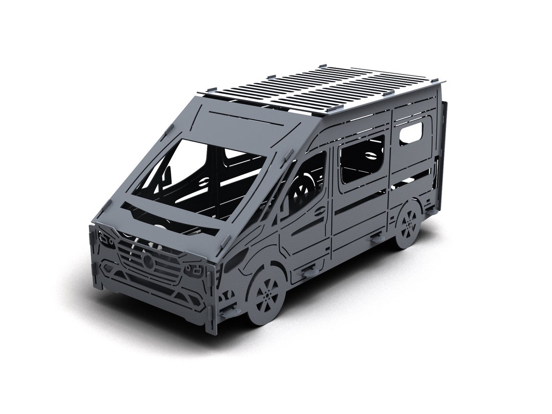 Collapsible Grill Travel Bus. DXF File Fire Pit. Collapsible - Etsy