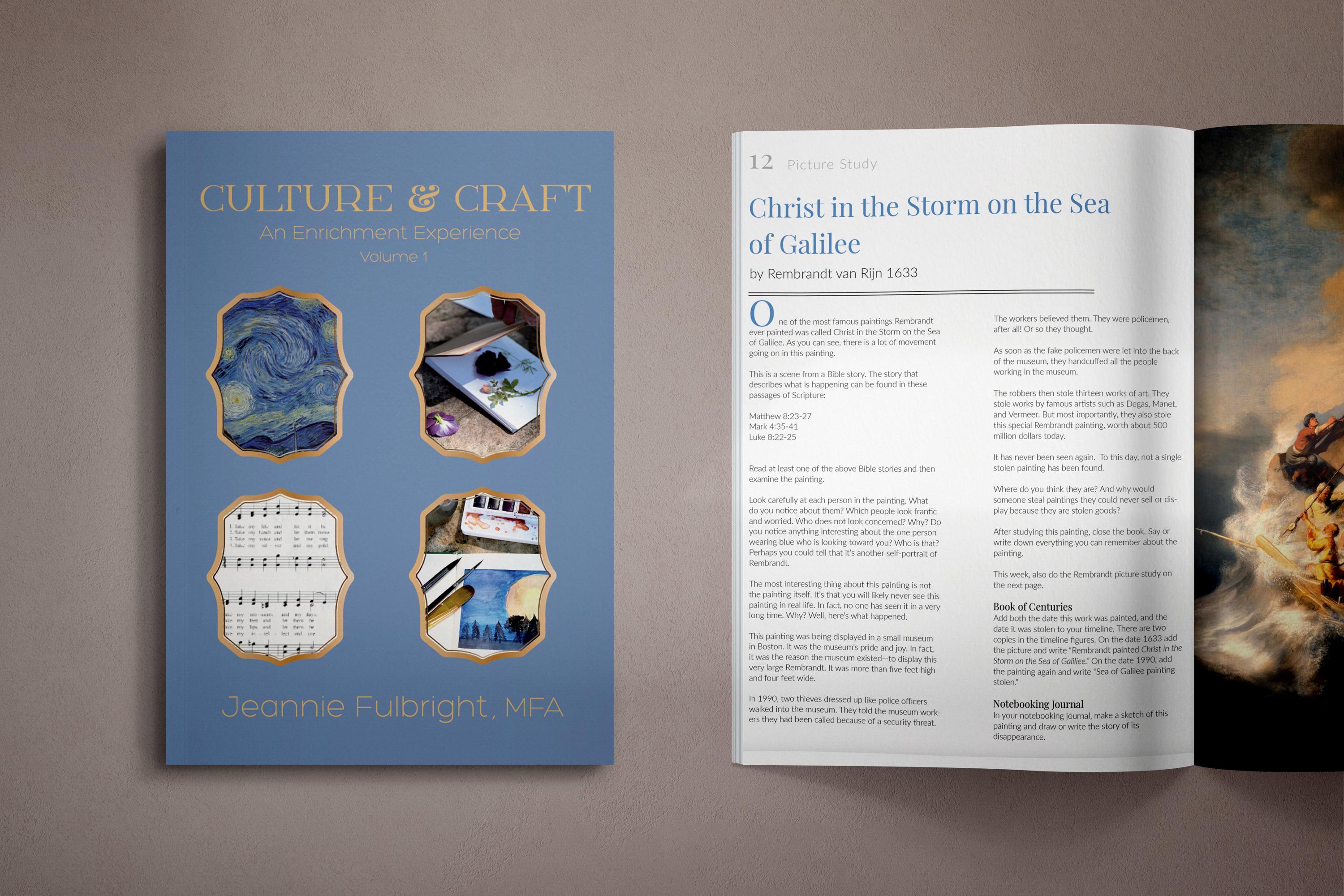 Charlotte Mason Enrichment Curriculum Artist Study, Music, Poetry, Nature Study, Handicrafts Culture & Craft