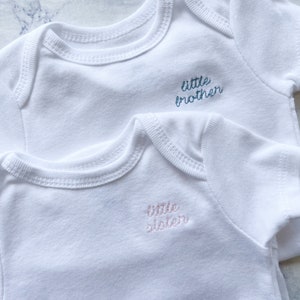 Embroidered Bodysuit for Baby Girl or Boy image 3