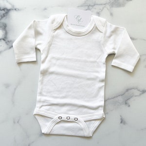 Embroidered Bodysuit for Baby Girl or Boy image 4