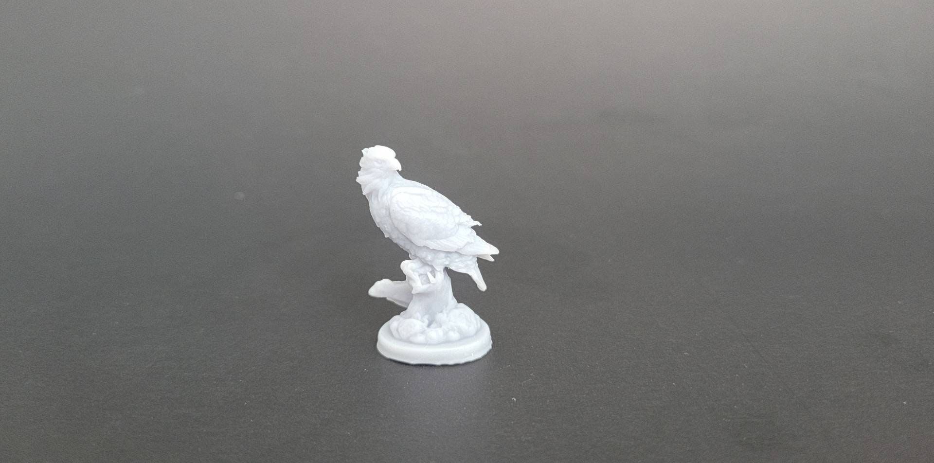 Eagle Bird Perched 124 Scale Miniature Etsy