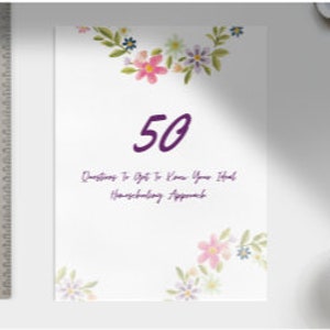50 Questions to your Ideal Homeschool Approach Workbook