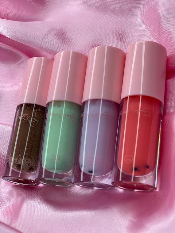 Boba Lip Gloss Set Etsy