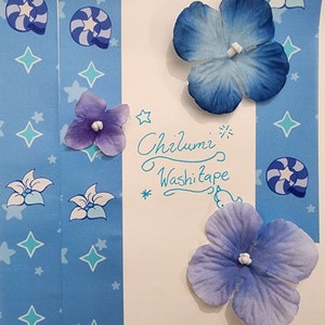 3 cm * 10 mm washi-tape met Chilumi-thema