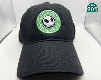 I'm a Nightmare Before Coffee dad hat