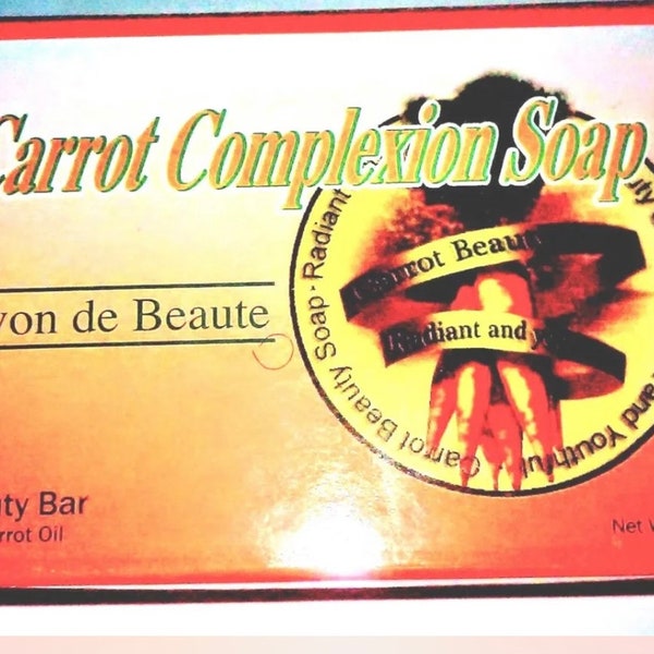 Carrots complexion soap