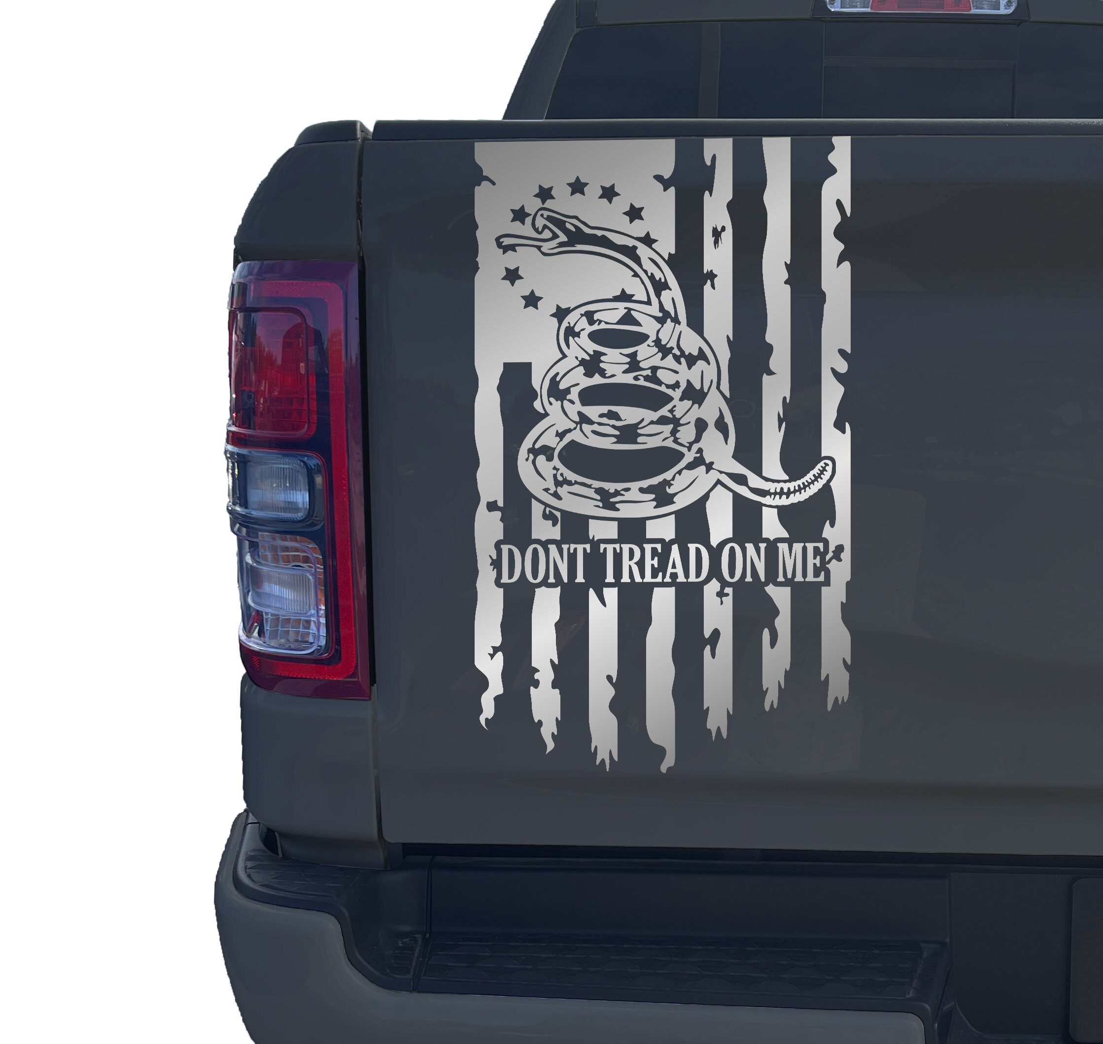 Calcomanía De Vinilo Con Texto En Inglés "Don't Tread On Me", Para
