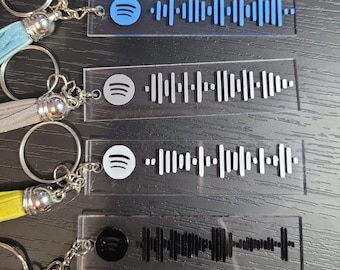 Spotify Code Keychain