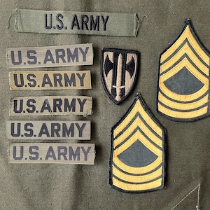 Vietnam War Insignia Lot US Army Military Police