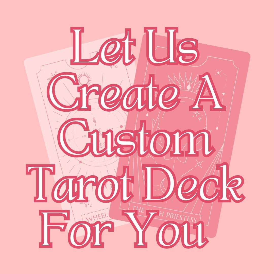 Create A Unique Tarot Deck, Unique Tarot Deck Design , Gift Tarot Decks