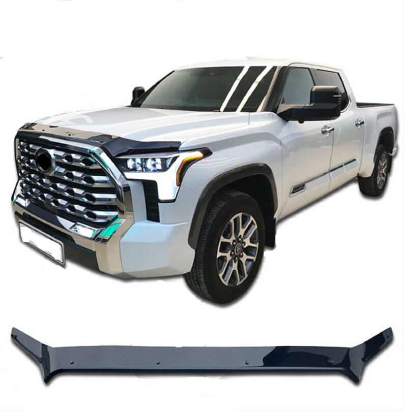 Hood Deflector for Toyota Tundra III 20212024 Etsy