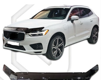 Hood Deflector for Volvo XC60 2018-2024 Bonnet Protector Guard Front Bug Shield  Hood Stone protector