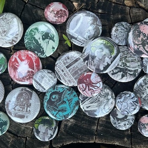 Vintage Sci-Fi Pins (MADE TO ORDER)