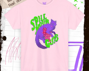 SPILL UR GUTS Tee (pink)