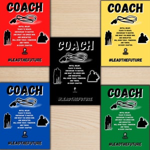 Coach: Male Version  By Zaier Speaks Wall Art Home Classroom Decor Teacher Coach Decor  Man Cave She Lair Instant Download Printable