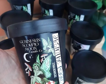 Green Fairy Absinthe Magic Sugar Scrub with hemp oil