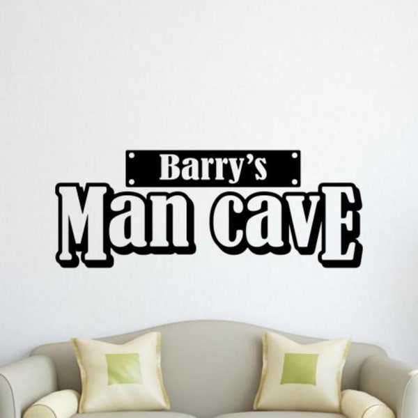 Man Cave Wall Etsy