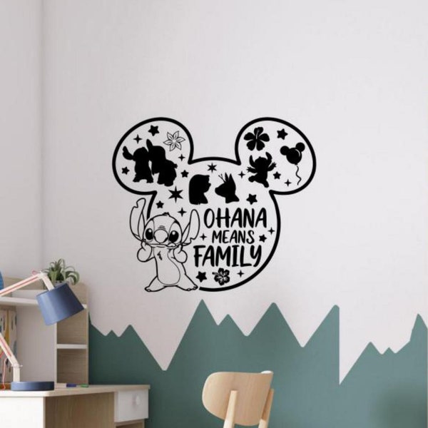 Ohana Decal Etsy