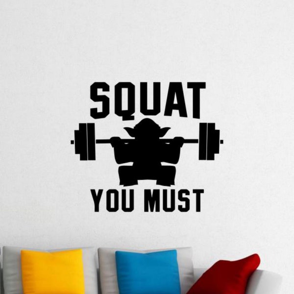 Shop Gym Wall Decal Etsy